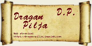 Dragan Pilja vizit kartica